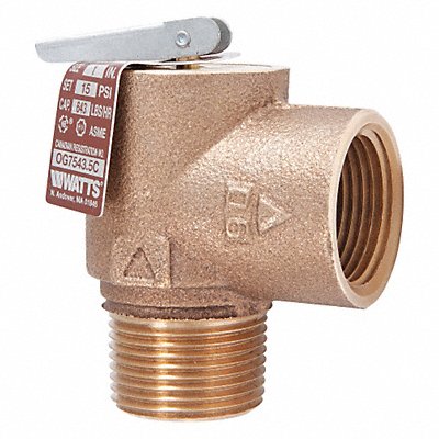 WATTS 6276 Steam Safety Relief Valve 2-13/16 in.
