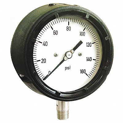 GRAINGER 36JV24 Pressure Gauge Process 0 to 3000 psi Rng