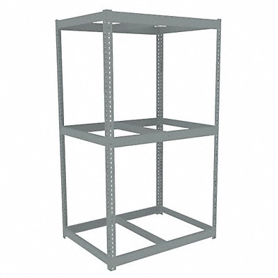 TENNSCO ZLC74836S3 Boltless Shelving 36x84x48in Strtr