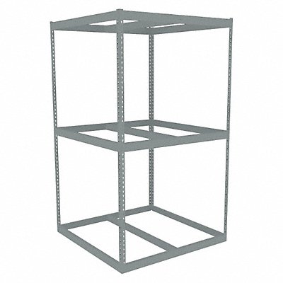 TENNSCO ZLE74848S3 Boltless Shelving 48x84x48in Strtr