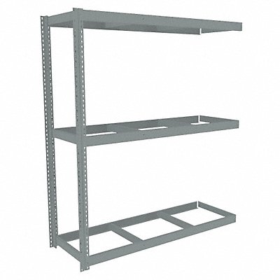 TENNSCO ZLC77224A3 Boltless Shelving 24x84x72in AdOn