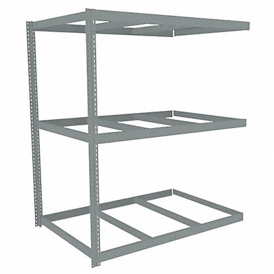 TENNSCO ZLC77248A3 Boltless Shelving 48x84x72in AdOn