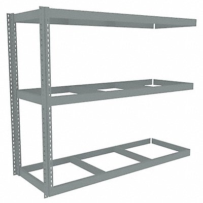 TENNSCO ZLE57224A3 Boltless Shelving 24x60x72in AdOn