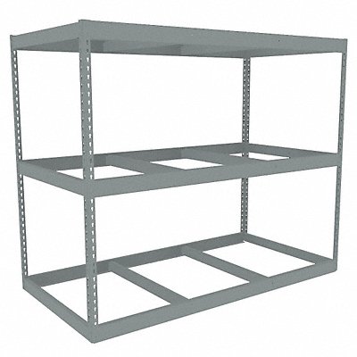 TENNSCO ZLE57236S3 Boltless Shelving 36x60x72in Strtr