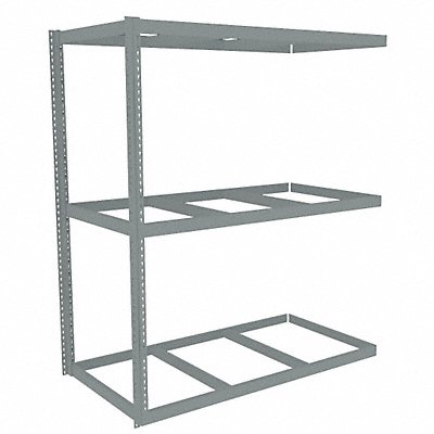 TENNSCO ZLE77236A3 Boltless Shelving 36x84x72in AdOn