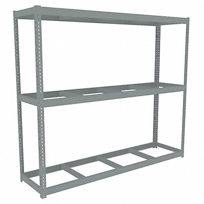 TENNSCO ZLC79624S3 Boltless Shelving 24x84x96in Strtr