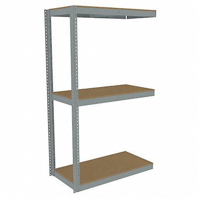 TENNSCO ZLE74824A3D Boltless Shelving 24x84x48in AdOn