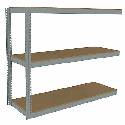 TENNSCO ZLE57224A3D Boltless Shelving 24x60x72in AdOn