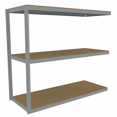 TENNSCO ZLE79636A3D Boltless Shelving 36x84x96in AdOn