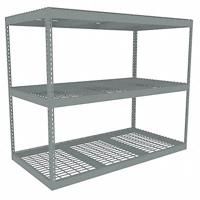 TENNSCO ZLE57236S3W Boltless Shelving 36x60x72in Strtr