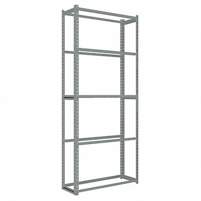 TENNSCO ZA73612S5 Boltless Shelving 12x84x36in Strtr