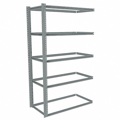 TENNSCO ZB74824A5 Boltless Shelving 24x84x48in AdOn