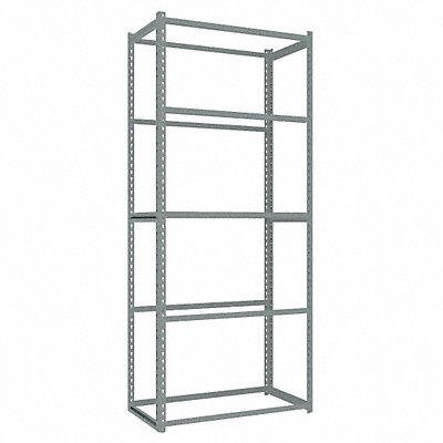 TENNSCO ZA73618S5 Boltless Shelving 18x84x36in Strtr