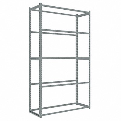 TENNSCO ZA74818S5 Boltless Shelving 18x84x48in Strtr