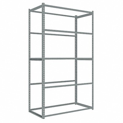 TENNSCO ZA74824S5 Boltless Shelving 24x84x48in Strtr