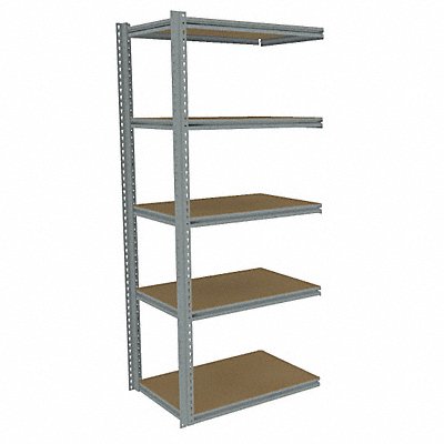 TENNSCO ZB73624A5D Boltless Shelving 24x84x36in AdOn
