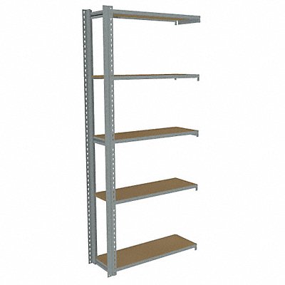 TENNSCO ZA73612A5D Boltless Shelving 12x84x36in AdOn