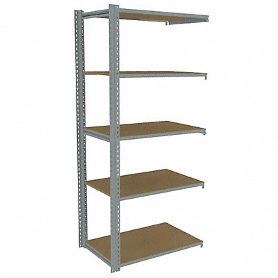 TENNSCO ZA73624A5D Boltless Shelving 24x84x36in AdOn
