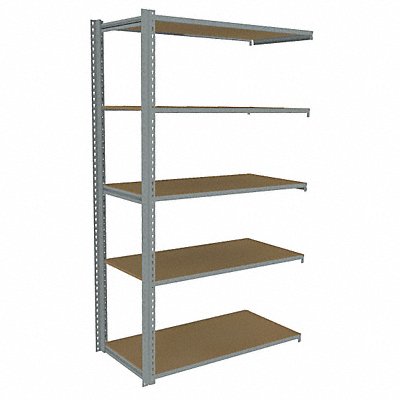 TENNSCO ZA74824A5D Boltless Shelving 24x84x48in AdOn