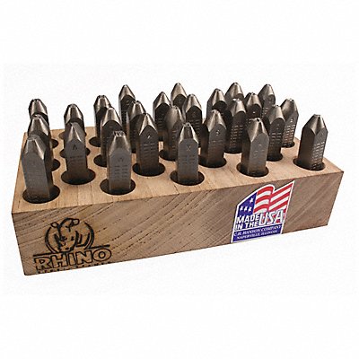 C.H. HANSON 21760 Rhino Letter Stamp Set A-Z