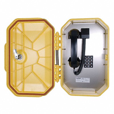 GUARDIAN TELECOM INC. FIT80 Telephone Food Industry Yellow