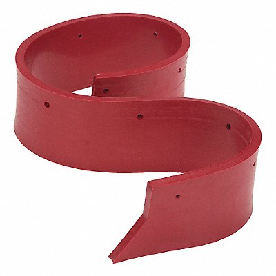 TENNANT 1031011 Squeegee Blade 38 1/4 in W Red