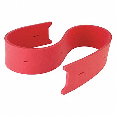 TENNANT 1031331 Squeegee Blade 53 3/4 in W Red