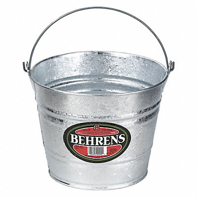BEHRENS 1210 Bucket 2 1/2 gal Silver