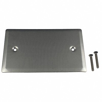 CALBRITE S607BLPLTS Electrical Box Cover Stainless Steel