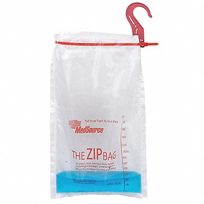MEDSOURCE MS17367 Waste Bag 17-1/8 in L x 9 in W PK480