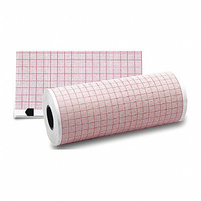 MEDSOURCE MS65010 ECG Paper Roll 75 ft L x 108mm W PK18