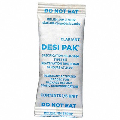 ARMOR SHIELD D16UCT Desiccant Tyvek Bags PK1200