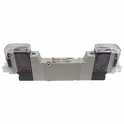 SMC VQZ12513LO1 Solenoid Air Control Valve Five-Way 101 psi