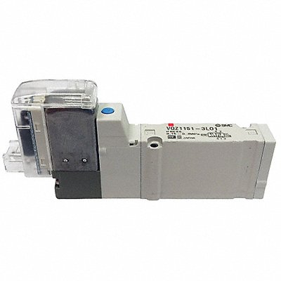 SMC VQZ11513LO1 Solenoid Air Control Valve Five-Way 101 psi