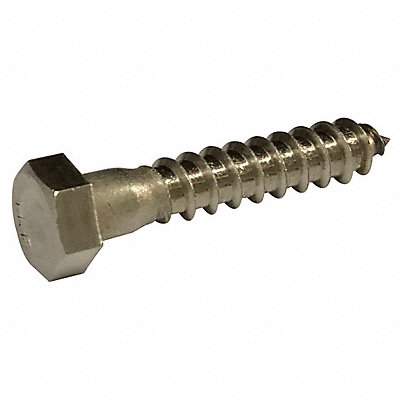 GRAINGER 27AL14X2 Hex Lag Screw 1/4 18-8SS 2 L PK800