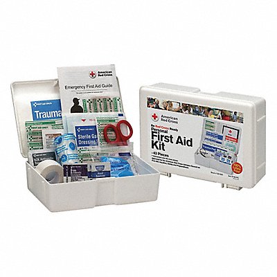 AMERICAN RED CROSS 9160RC FirstAidKit w/House 43pcs 2 3/8x5.5 WHT