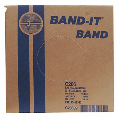 BAND-IT C20699 SS Band 3/4 in W Strapping