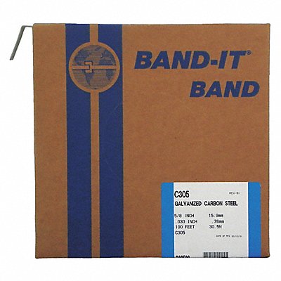 BAND-IT C30599 Band Gcs 5/8 X 0.030 X 100 RL/100Ft