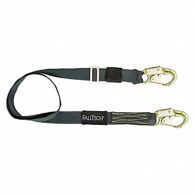 FALLTECH 8209WT Positioning Lanyard Black Adjustable