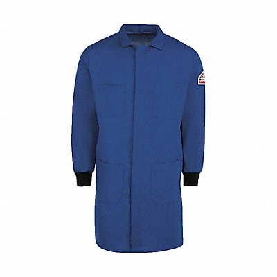 VF IMAGEWEAR KNC2RBXL0R J0287 Mens Flame Resistant Laboratory Coat Blue XL