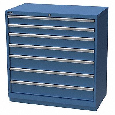 LISTA HS090709AFTKABB K3759 Mod Drwr Cab 41-3/4 H 7 Drwr Bright Blue