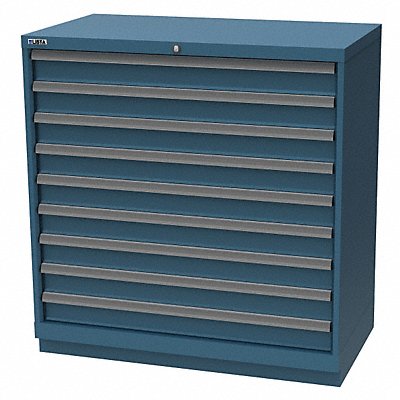 LISTA XSHS09000904CB K3768 Mod Drwr Cab 41-3/4 H 9 Drwr Clssc Blue