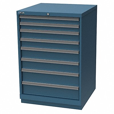 LISTA XSSC09000807CB K3762 Mod Drwr Cab 41-3/4 H 8 Drwr Clssc Blue