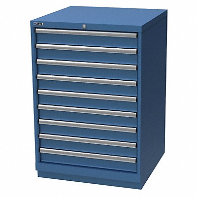 LISTA XSSC09000904BB K3765 Mod Drwr Cab 41-3/4 H 9 Drwr Bright Blue