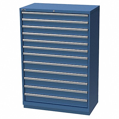 LISTA HS131233AFTKABB Modular Drawer Cabinet 57 x40 x22.5 BrtBl 12Drwr