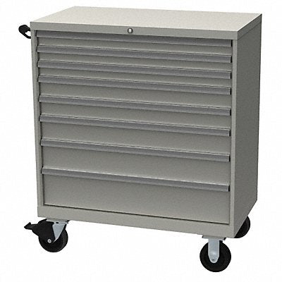 LISTA XSHS09000809MLG K3752 Mod Drwr Cab 47-1/2 H 8 Drwr Light Grey