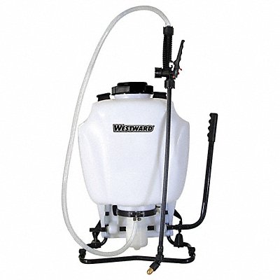 WESTWARD 36N340 Backpack Sprayer 4 gal 4 ft L