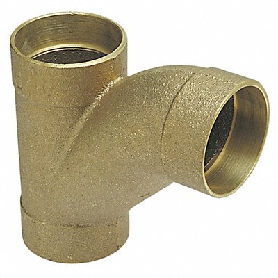 NIBCO 8122 DWV Long Turn Tee Wye Cast BRZ 2