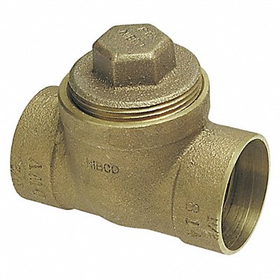 NIBCO 8142 DWV Test Tee Cast BRZ 2 Tube