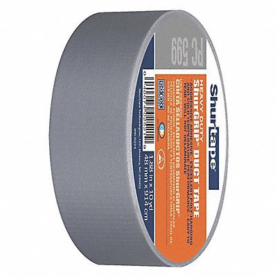 SHURTAPE PC009SIL48mmx55m24rlscs Duct Tape Silver 1 7/8inx60yd 9 mil PK24